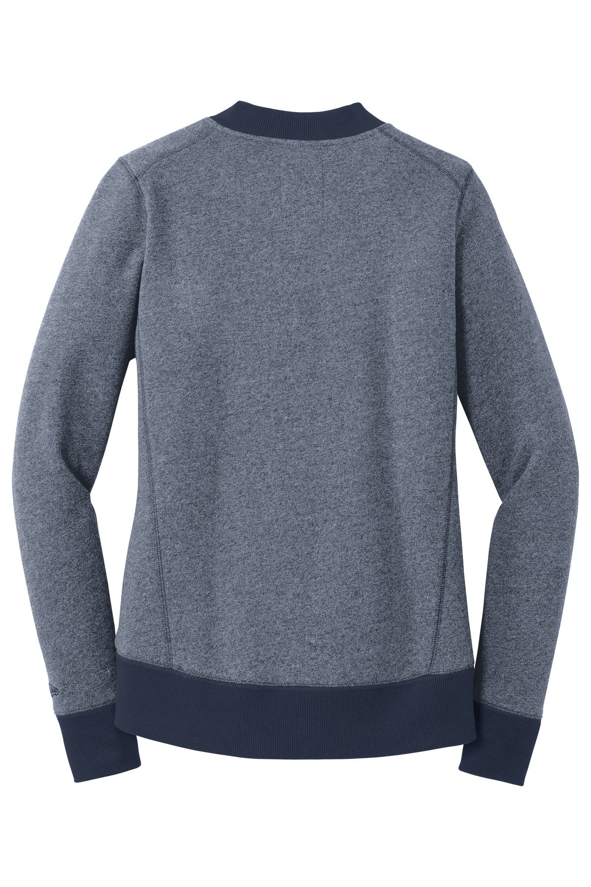 New Era Women's French Terry Baseball Full-Zip. LNEA503 Corporate Apparel Sweatshirts & Fleece