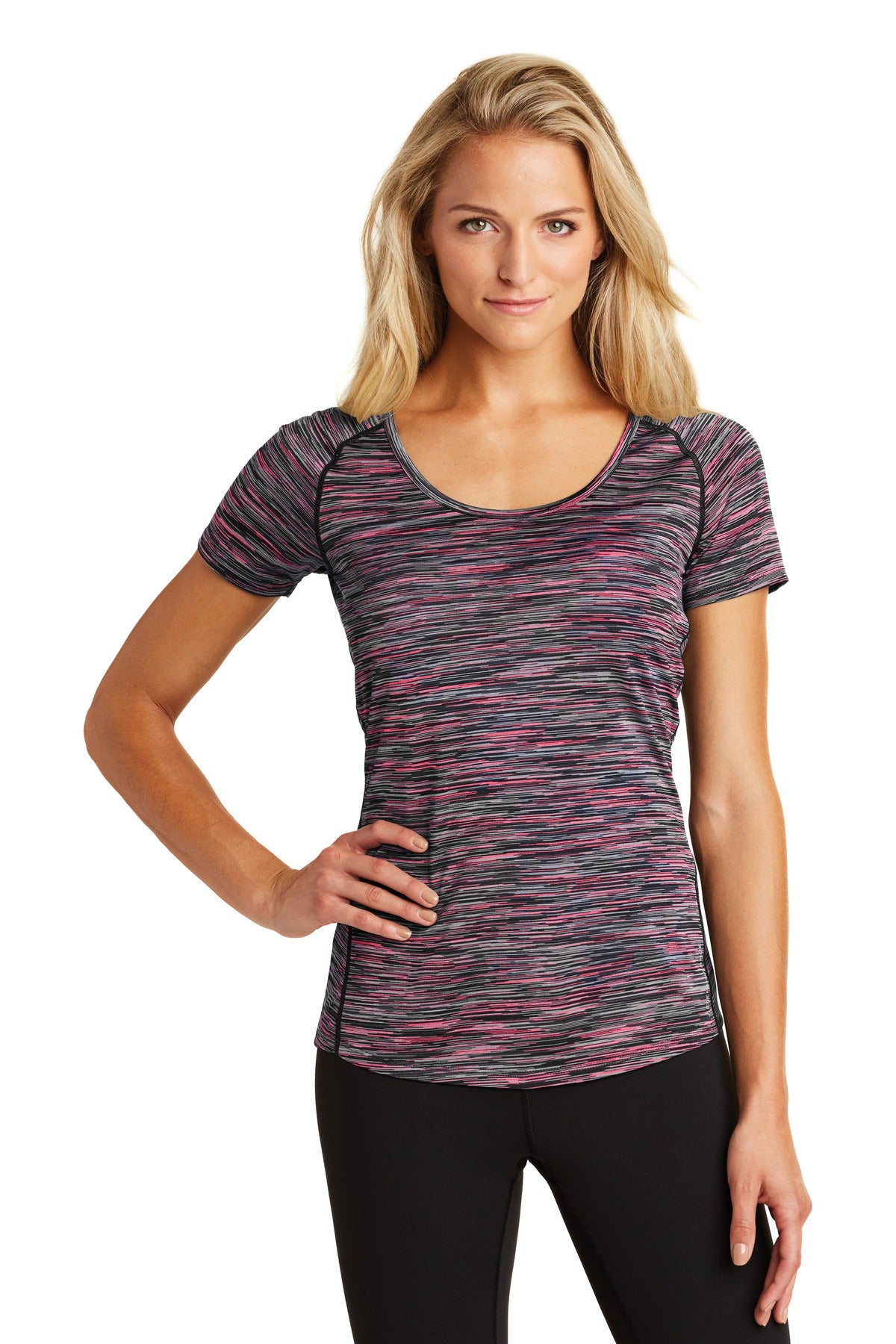 OGIO ENDURANCE Women's Verge Scoop Neck. LOE326 Corporate Apparel Shirts & Tops