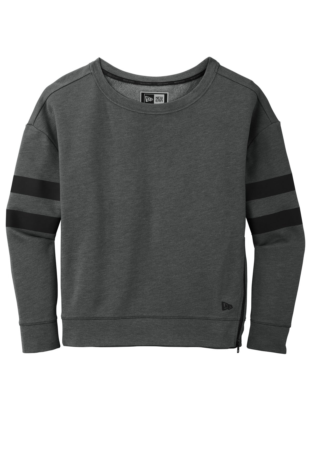 New Era Women's Tri-Blend Fleece Varsity Crew. LNEA513 Corporate Apparel Sweatshirts & Fleece