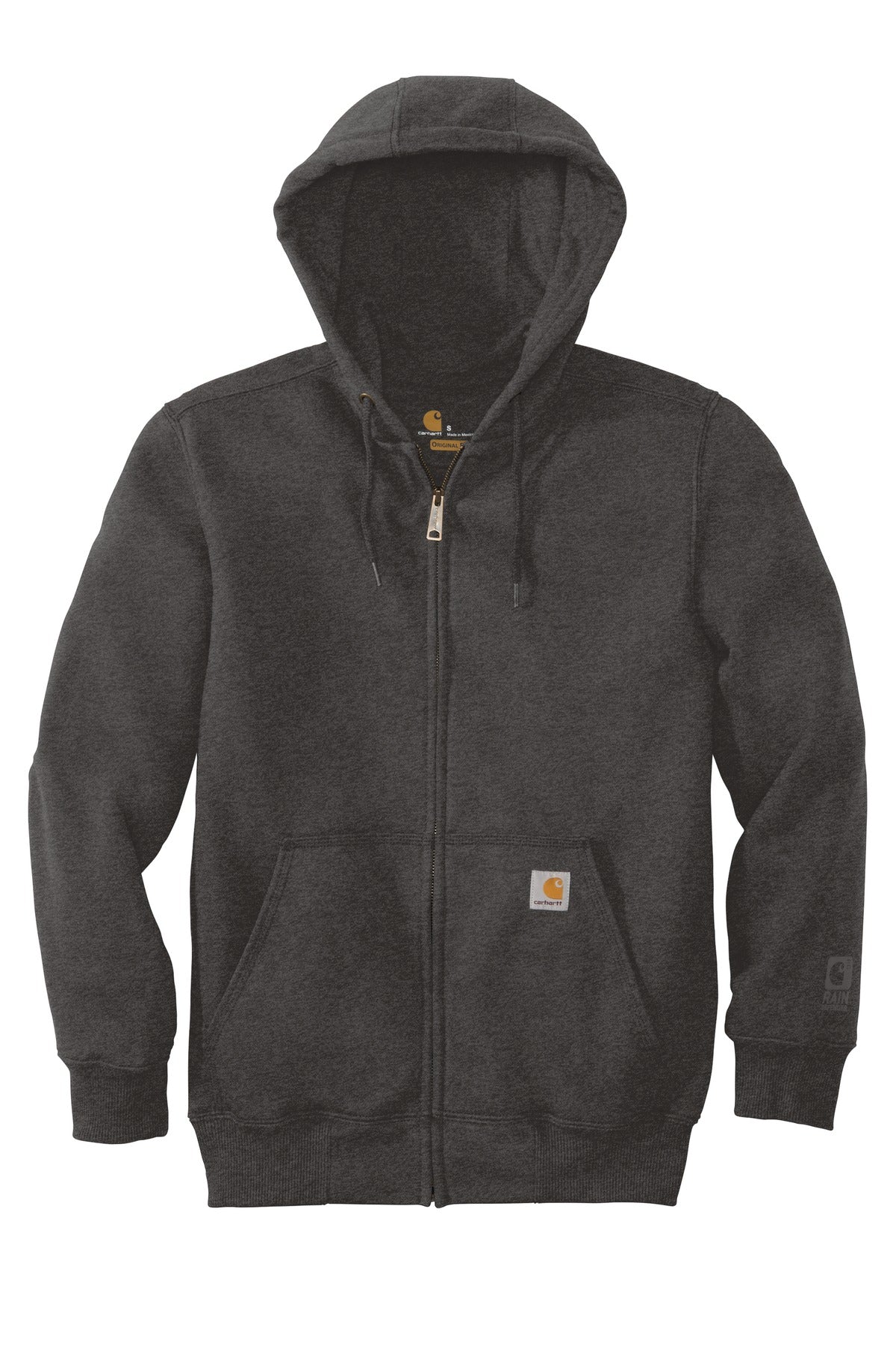 Carhartt Men's Rain Defender Paxton Heavyweight Hooded Zip-Front Sweatshirt CT100614 Corporate Apparel Sweatshirts & Fleece