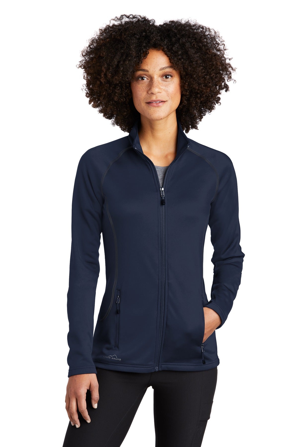 Eddie Bauer Women's Smooth Fleece Full-Zip. EB247 Corporate Apparel Sweatshirts & Fleece