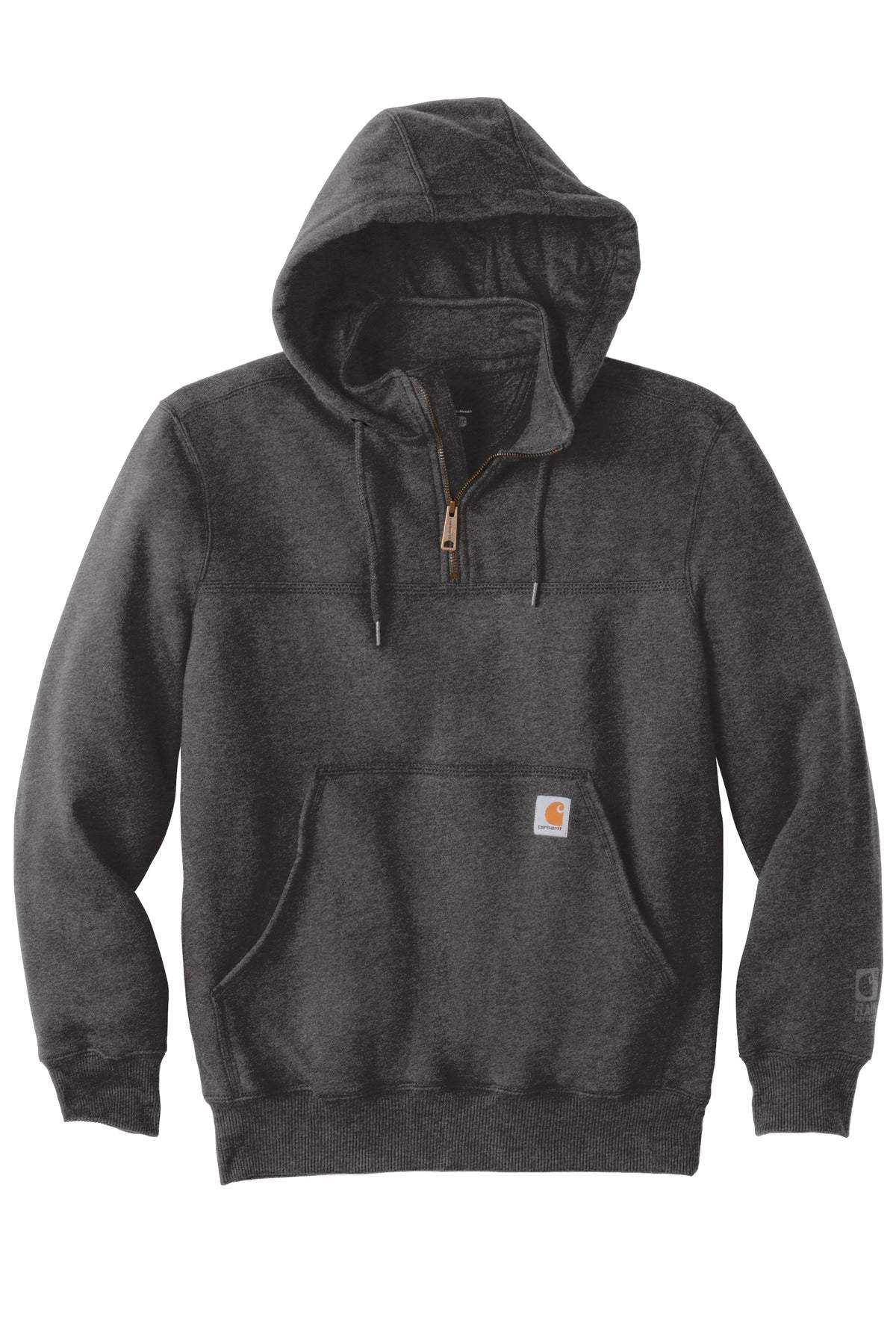 Carhartt Men's Rain Defender Paxton Heavyweight Hooded Zip Mock Sweatshirt CT100617 Corporate Apparel Sweatshirts & Fleece