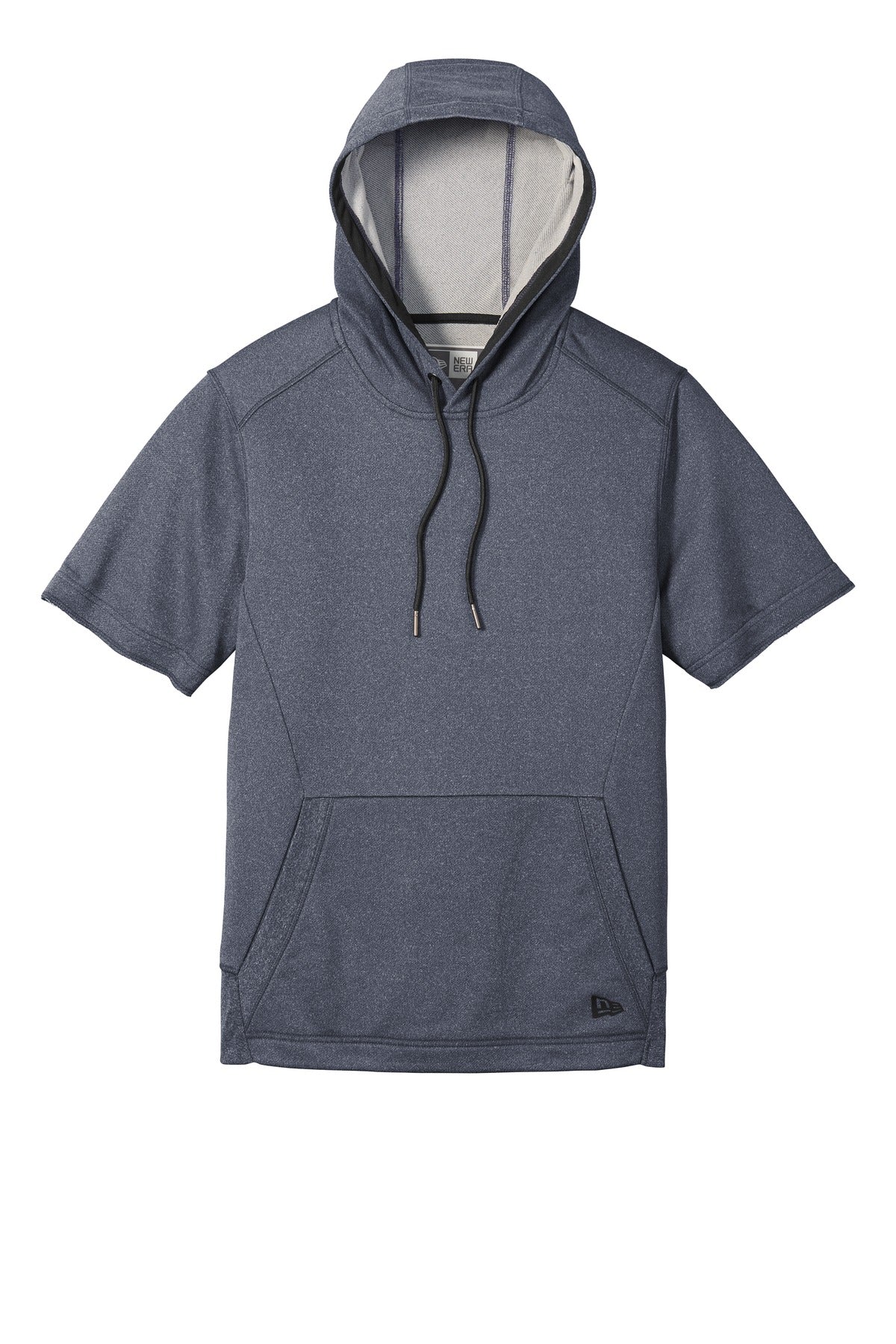 New Era Men's Performance Terry Short Sleeve Hoodie. NEA533 Corporate Apparel Sweatshirts & Fleece