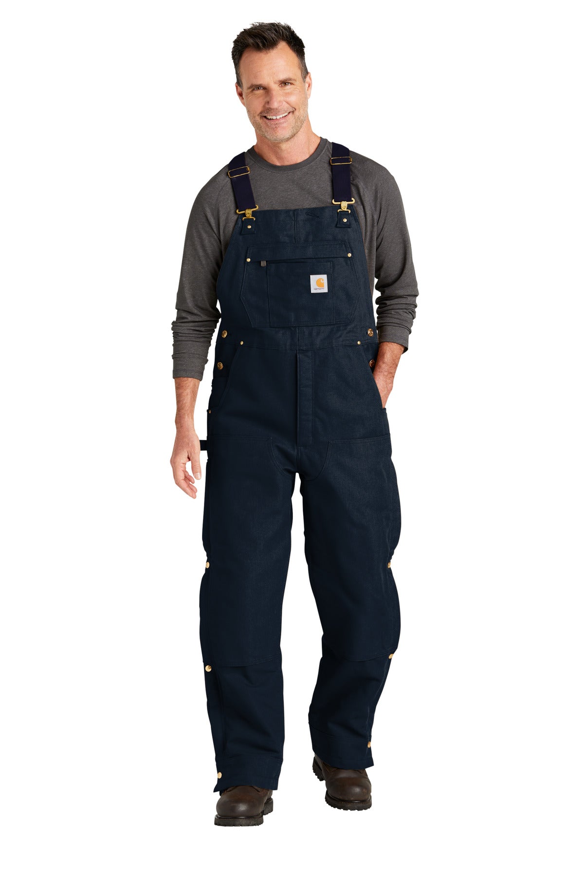 Carhartt Men's Firm Duck Insulated Bib Overalls CT104393 Corporate Apparel Pants & Sweatpants