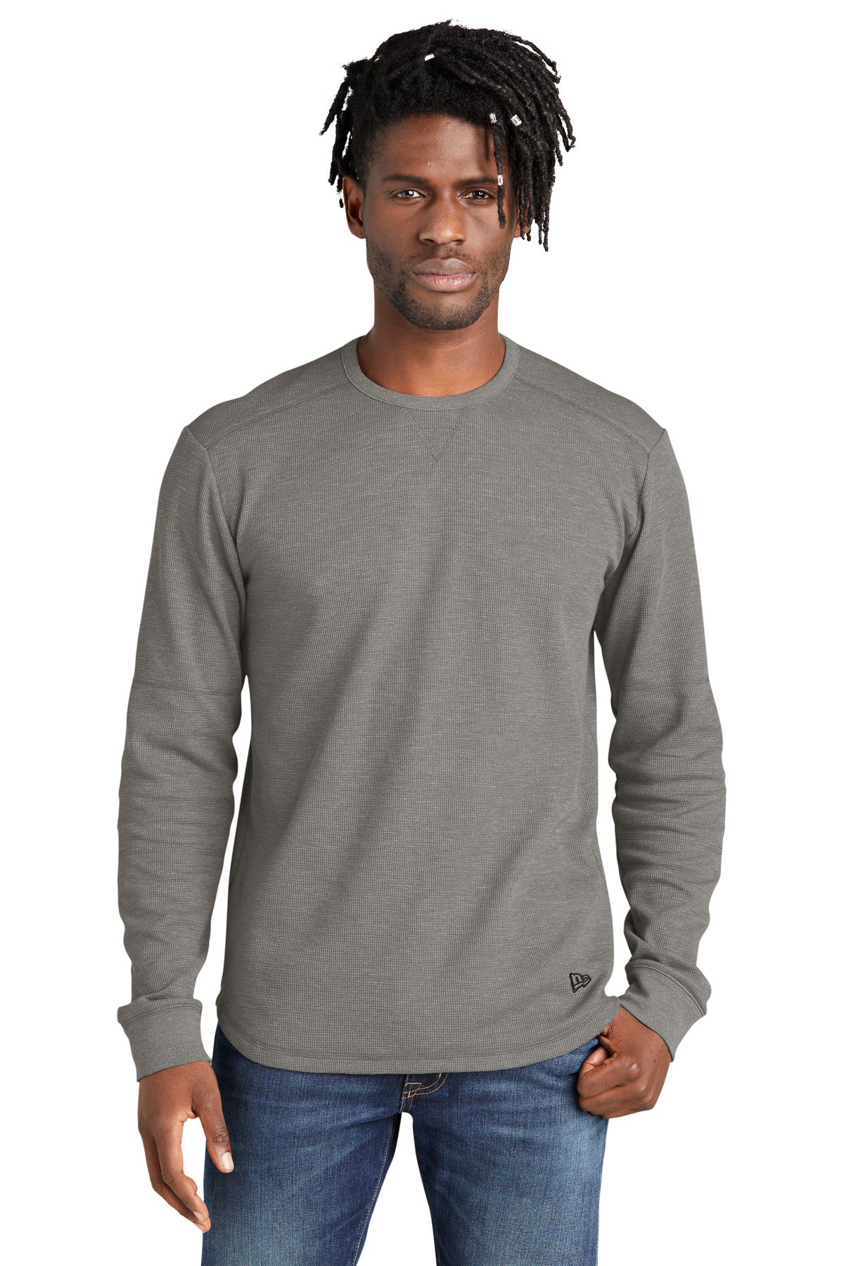 New Era Men's Thermal Long Sleeve. NEA140 Corporate Apparel Shirts & Tops