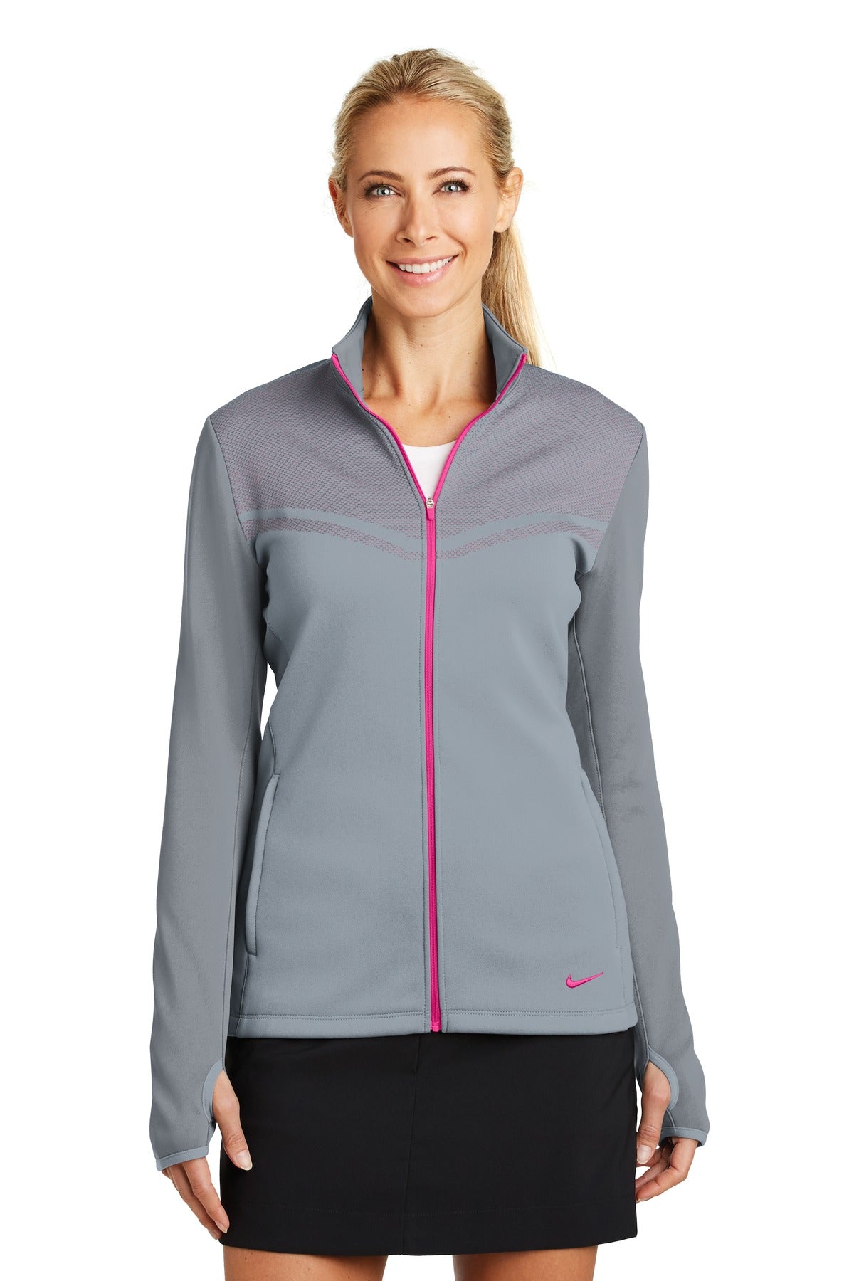 Nike Women's Therma-FIT Hypervis Full-Zip Jacket. 779804 Corporate Apparel Jackets & Vests