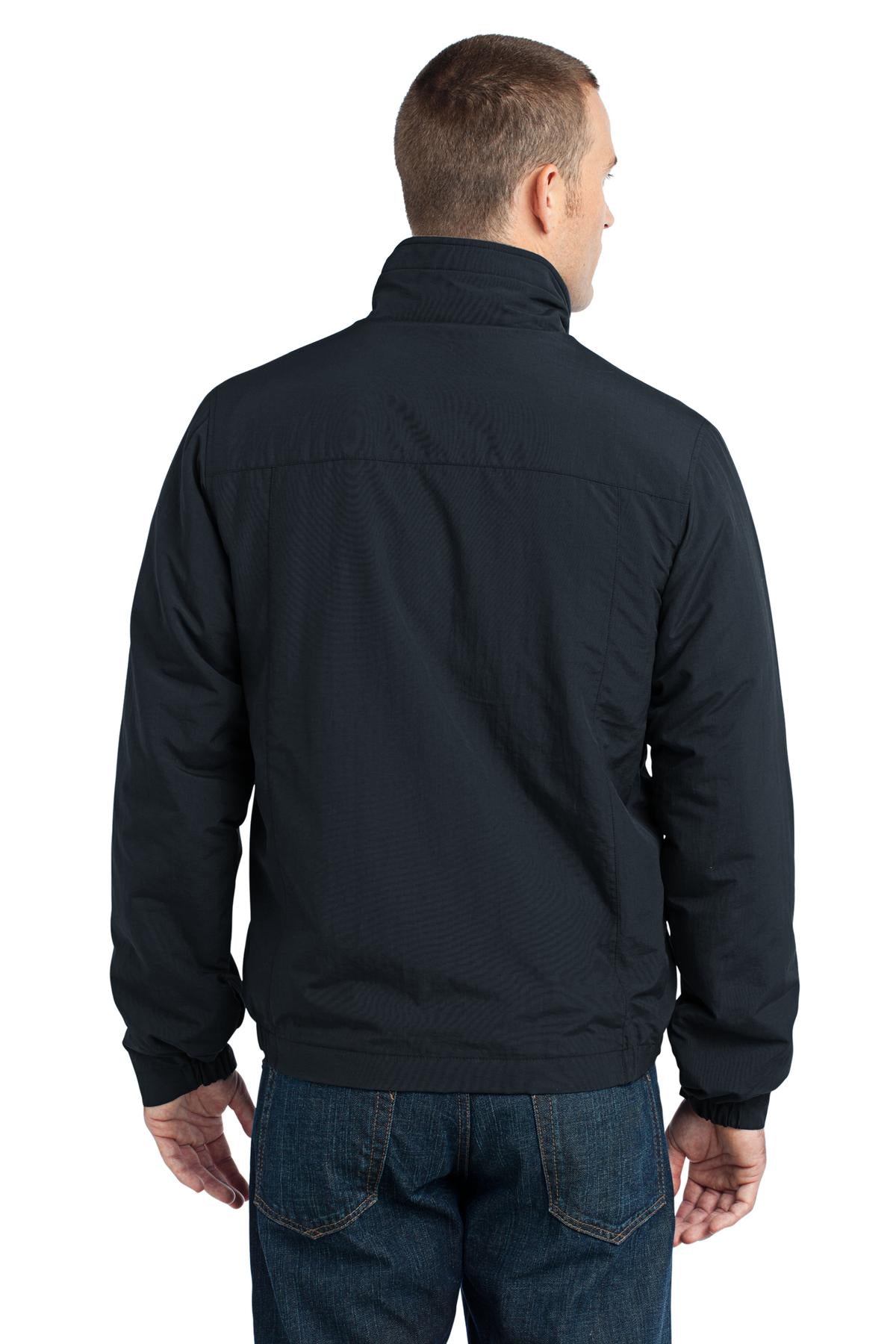 Eddie Bauer Men's Fleece-Lined Jacket. EB520 Corporate Apparel Jackets & Vests