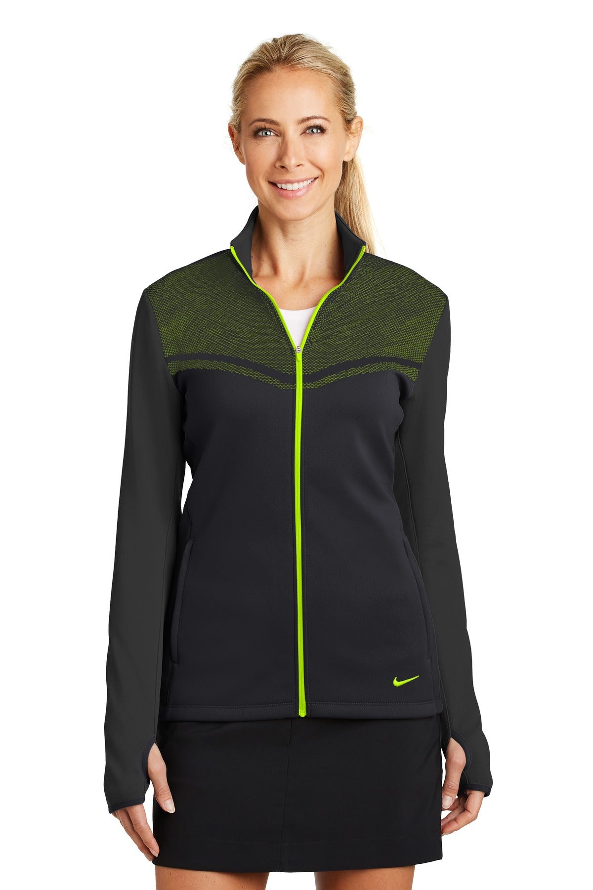 Nike Women's Therma-FIT Hypervis Full-Zip Jacket. 779804 Corporate Apparel Jackets & Vests