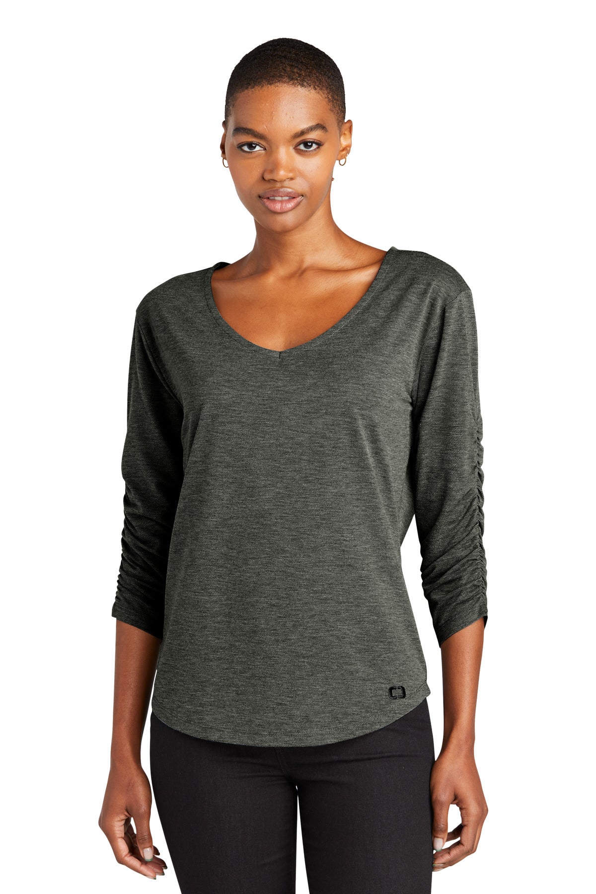 OGIO Women's Evolution V-Neck. LOG148 Corporate Apparel Shirts & Tops