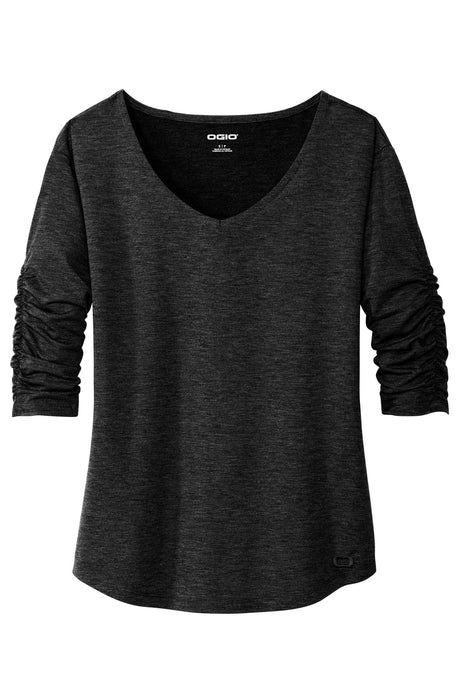 OGIO Women's Evolution V-Neck. LOG148 Corporate Apparel Shirts & Tops