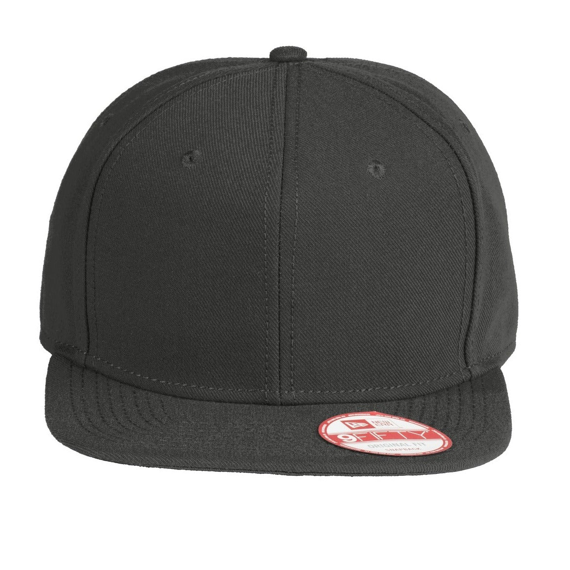 New Era Original Fit Flat Bill Snapback Cap. NE402 Corporate Accessories Hats & Caps