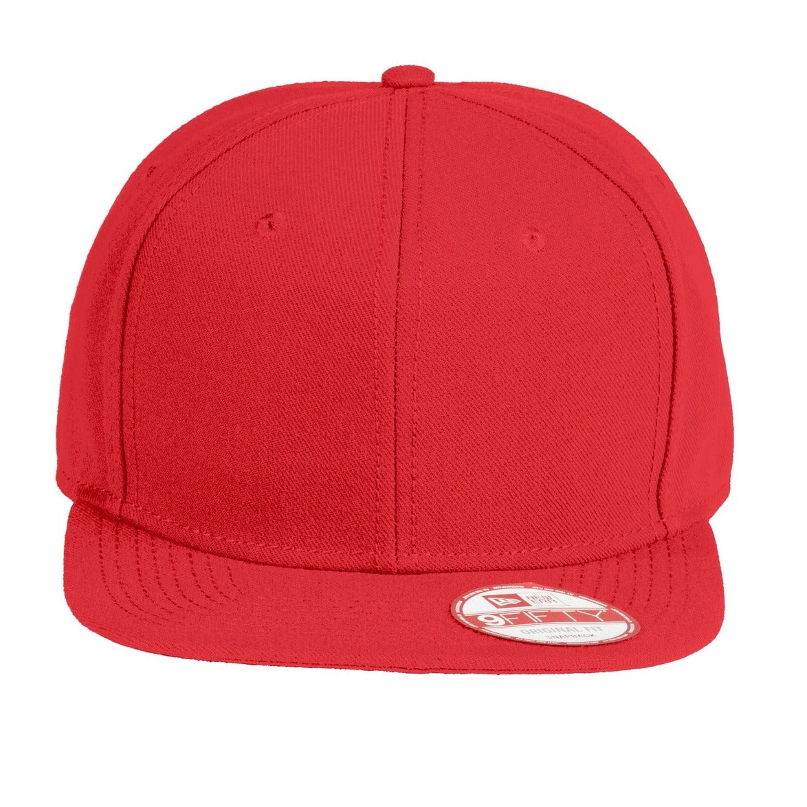 New Era Original Fit Flat Bill Snapback Cap. NE402 Corporate Accessories Hats & Caps
