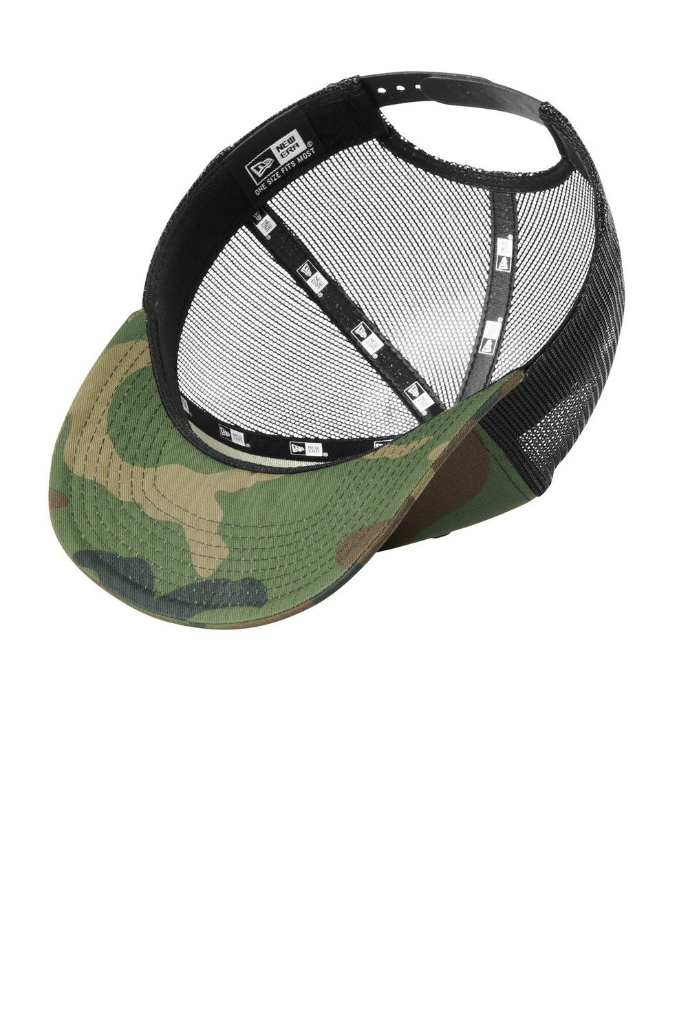 New Era Snapback Low Profile Trucker Cap. NE207 Corporate Accessories Hats & Caps