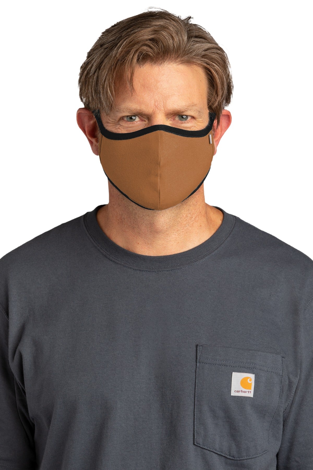 Carhartt Cotton Ear Loop Face Mask 3 pack CT105160 Corporate Accessories Face Coverings