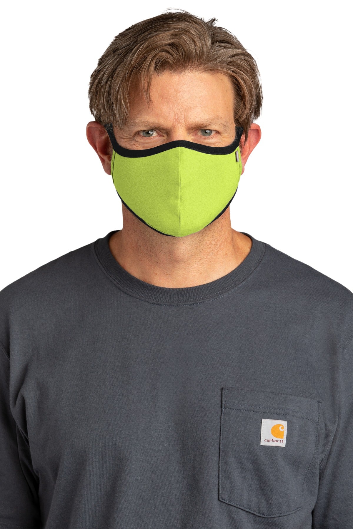 Carhartt Cotton Ear Loop Face Mask 3 pack CT105160 Corporate Accessories Face Coverings