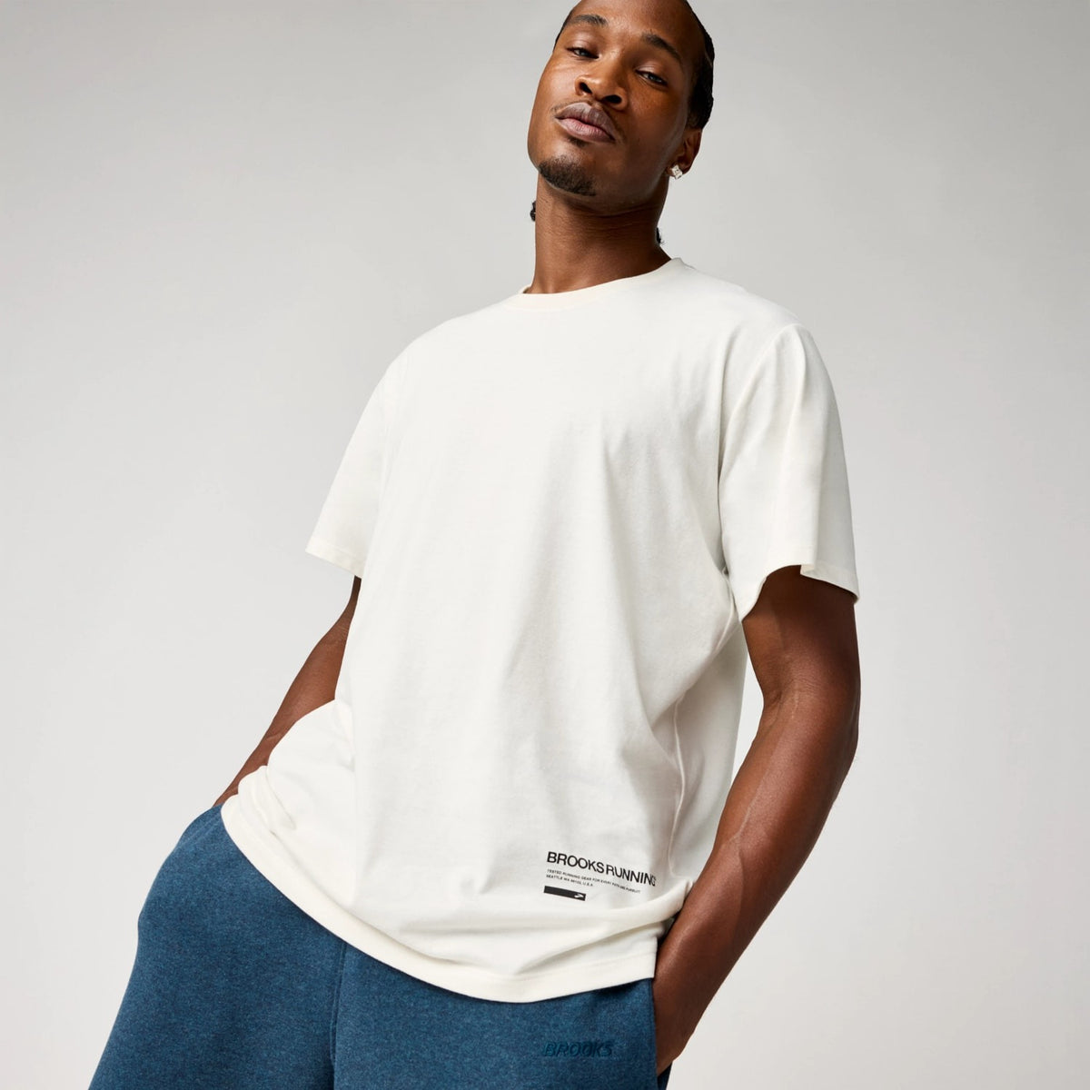 Brooks Men's Graphic Short Sleeve Top-3