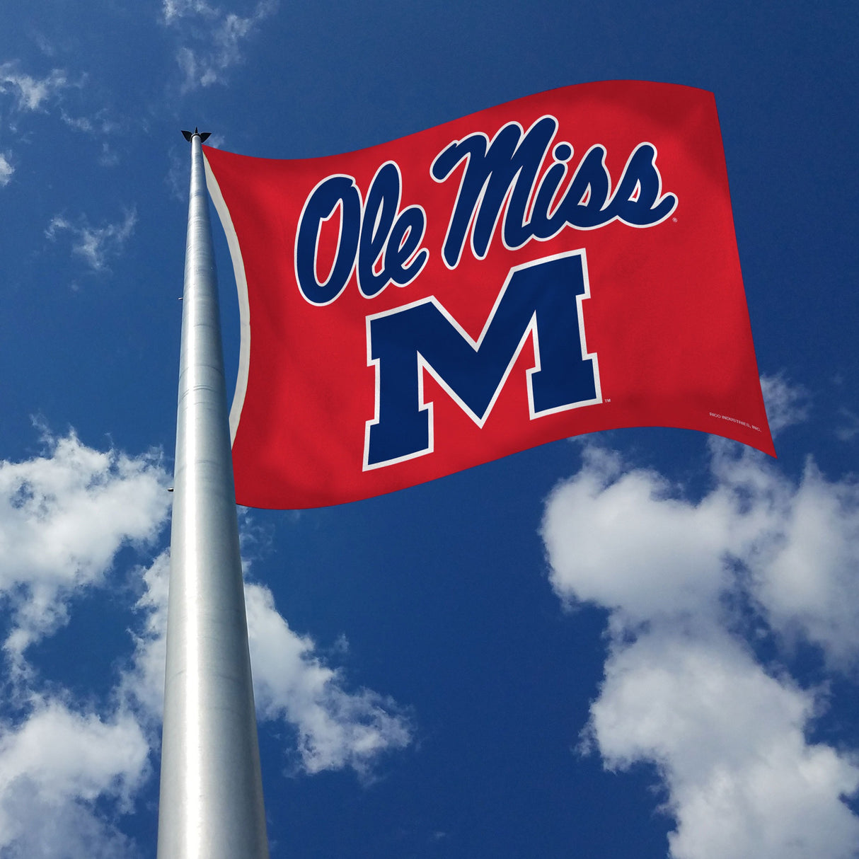 Rico Industries NCAA University of Mississippi - Ole Miss Standard 3' x 5' Banner Flag-2