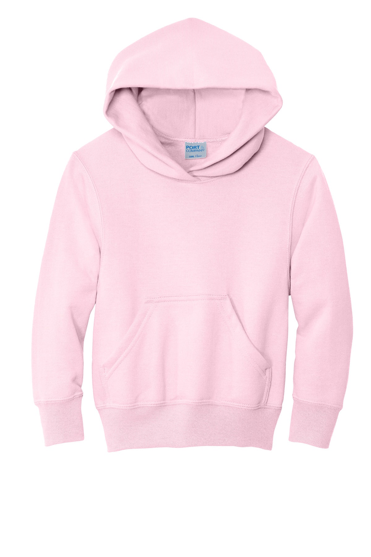 Port & Co Youth Core Fleece Pullover Hooded Sweatshirt-3