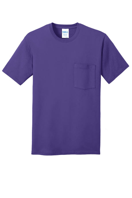 Port & Company - Men's Core Cotton Pocket Tee Mens Apparel Shirts & Tops