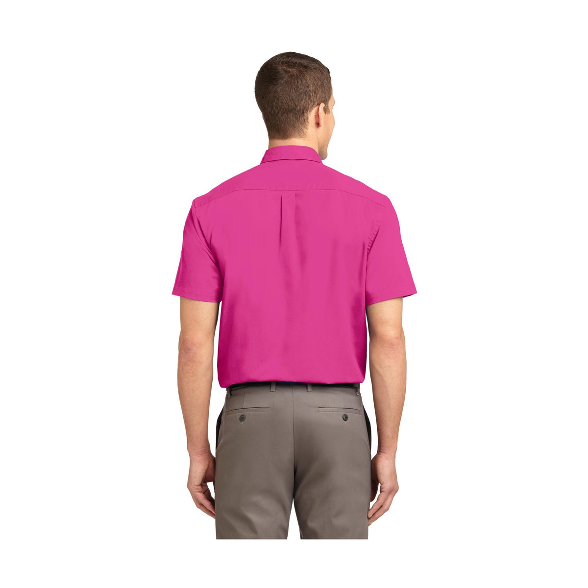 Port Authority Men's Tall Short Sleeve Easy Care Shirt-2