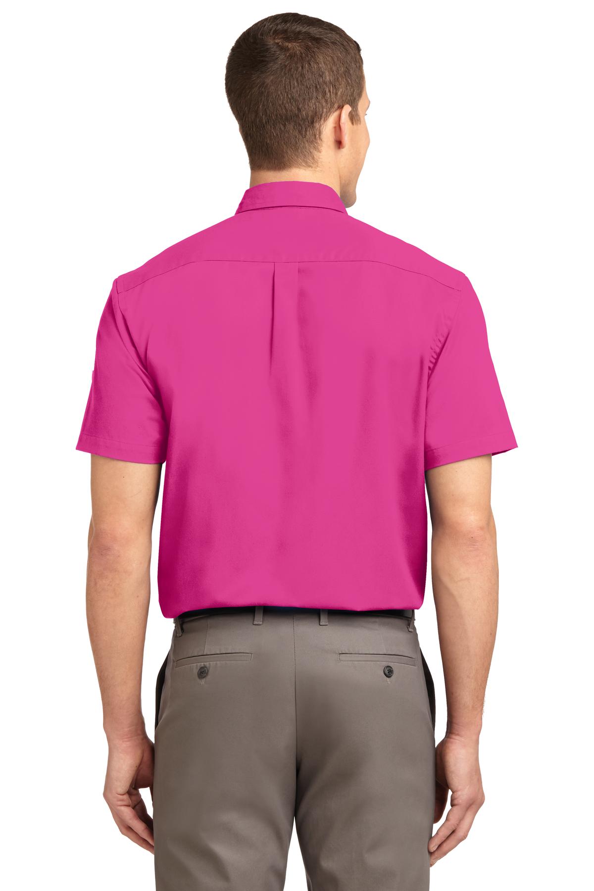 Port Authority Men's Tall Short Sleeve Easy Care Shirt-2
