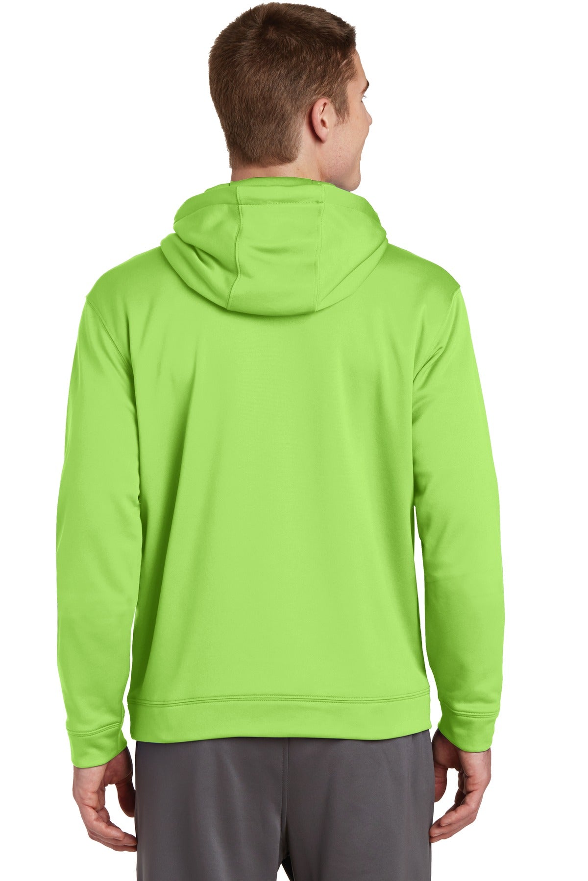 Sport-Tek Men's Sport-Wick Fleece Hooded Pullover Mens Apparel Sweatshirts & Fleece