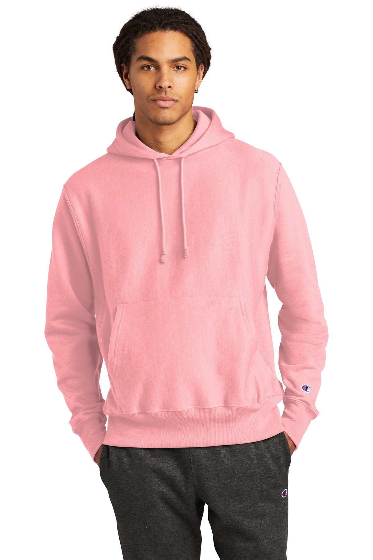 Champion Men's Reverse Weave Hooded Sweatshirt Mens Apparel Sweatshirts & Fleece