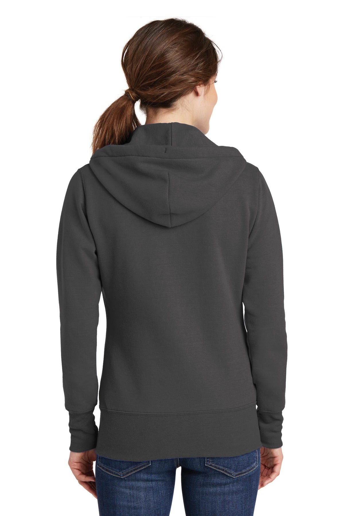 Port & Company Women's Core Fleece Full-Zip Hooded Sweatshirt Womens Apparel Sweatshirts & Fleece