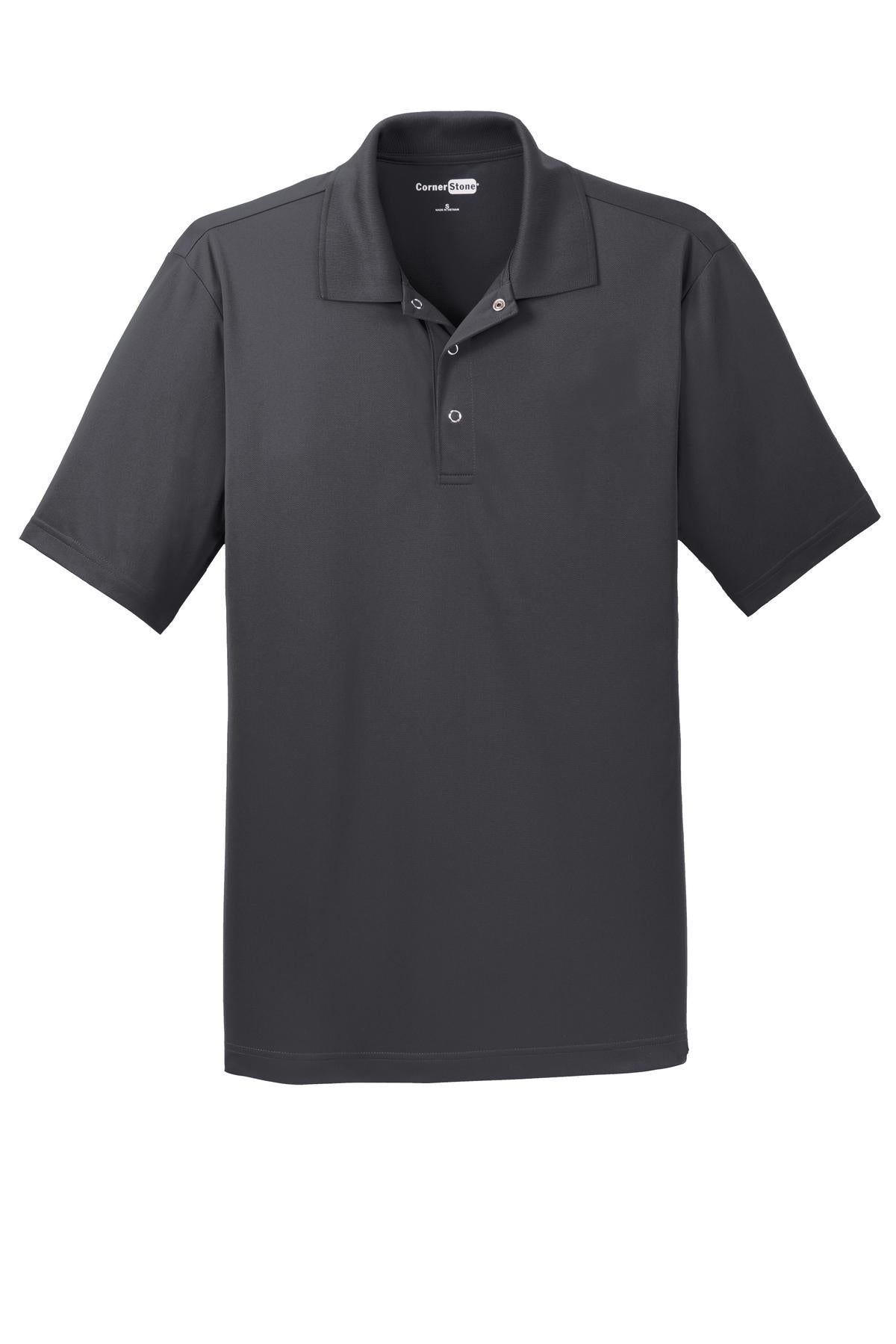 CornerStone Men's Micropique Gripper Polo. CS421 Mens Apparel Shirts & Tops