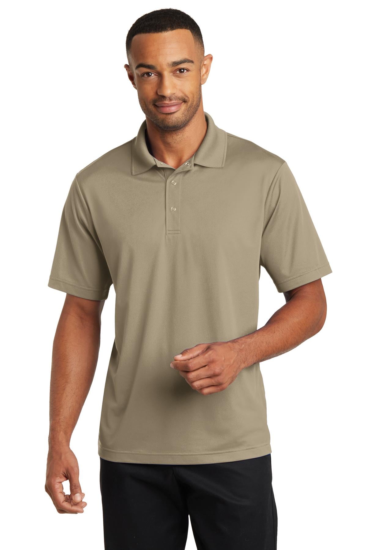 CornerStone Men's Micropique Gripper Polo
