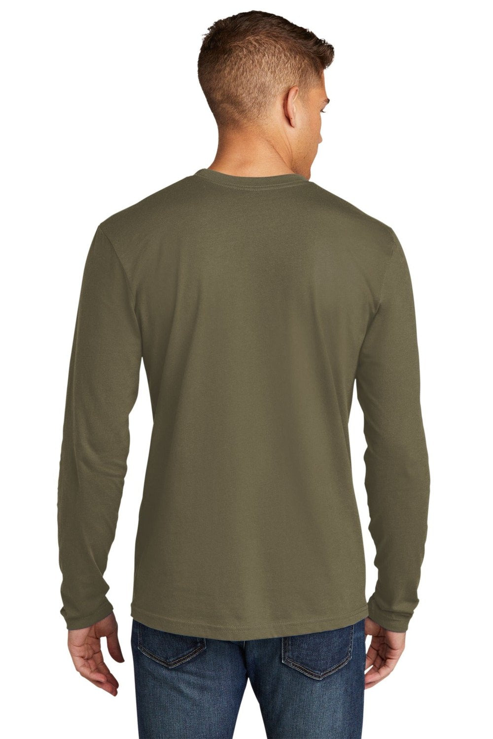 Next Level Men's Cotton Long Sleeve Tee. NL3601 Mens Apparel Shirts & Tops