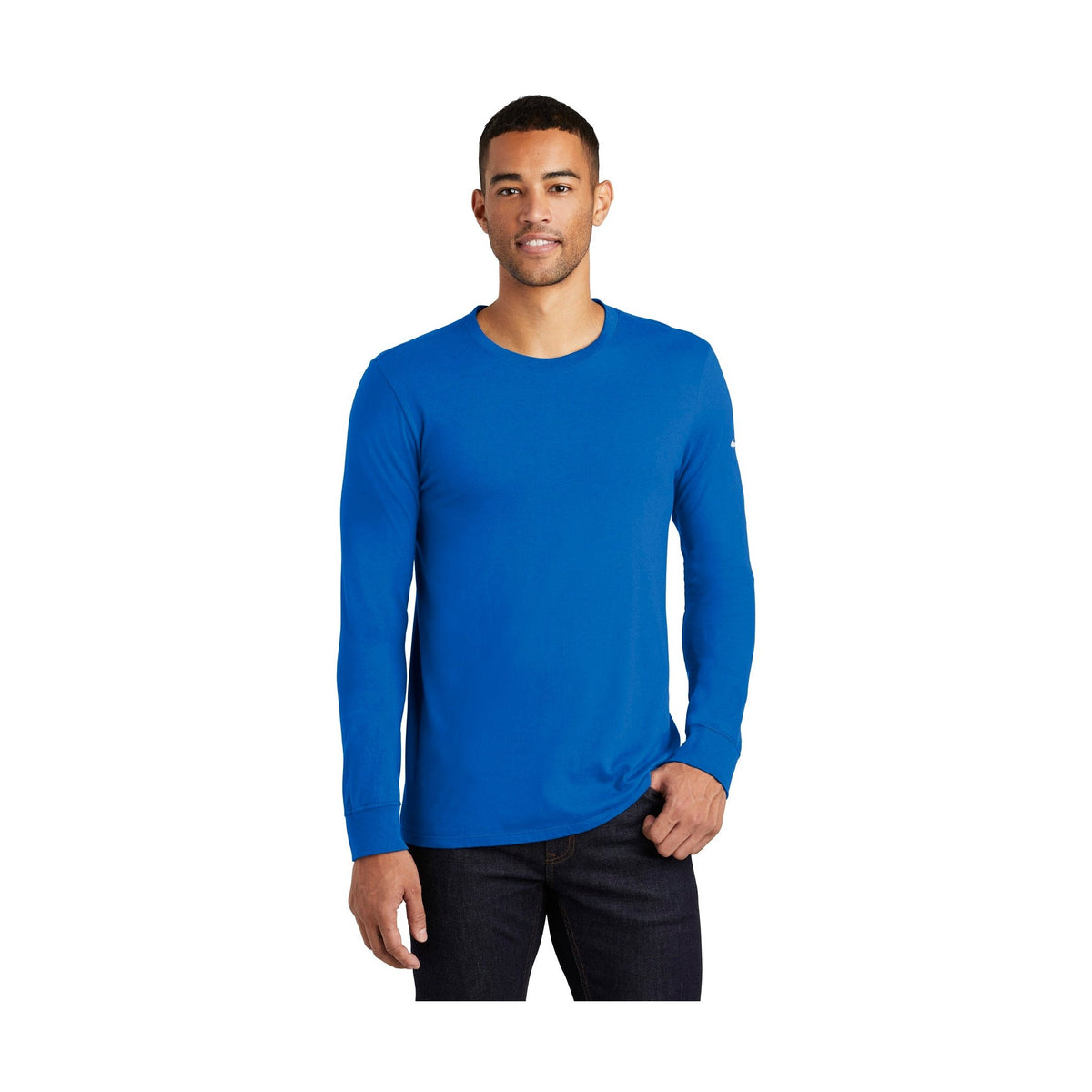 Nike Men's Core Cotton Long Sleeve Tee
