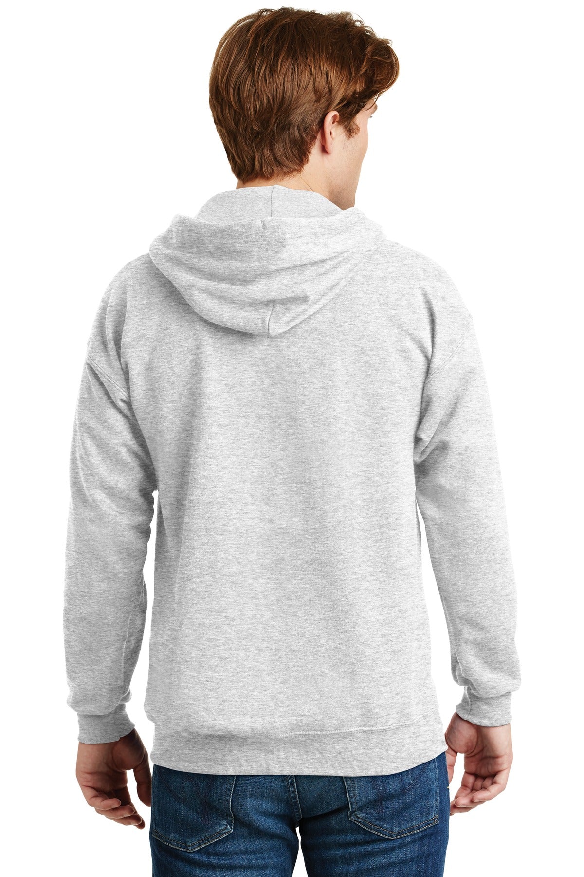 Hanes Men's Ultimate Cotton Full-Zip Hooded Sweatshirt-2