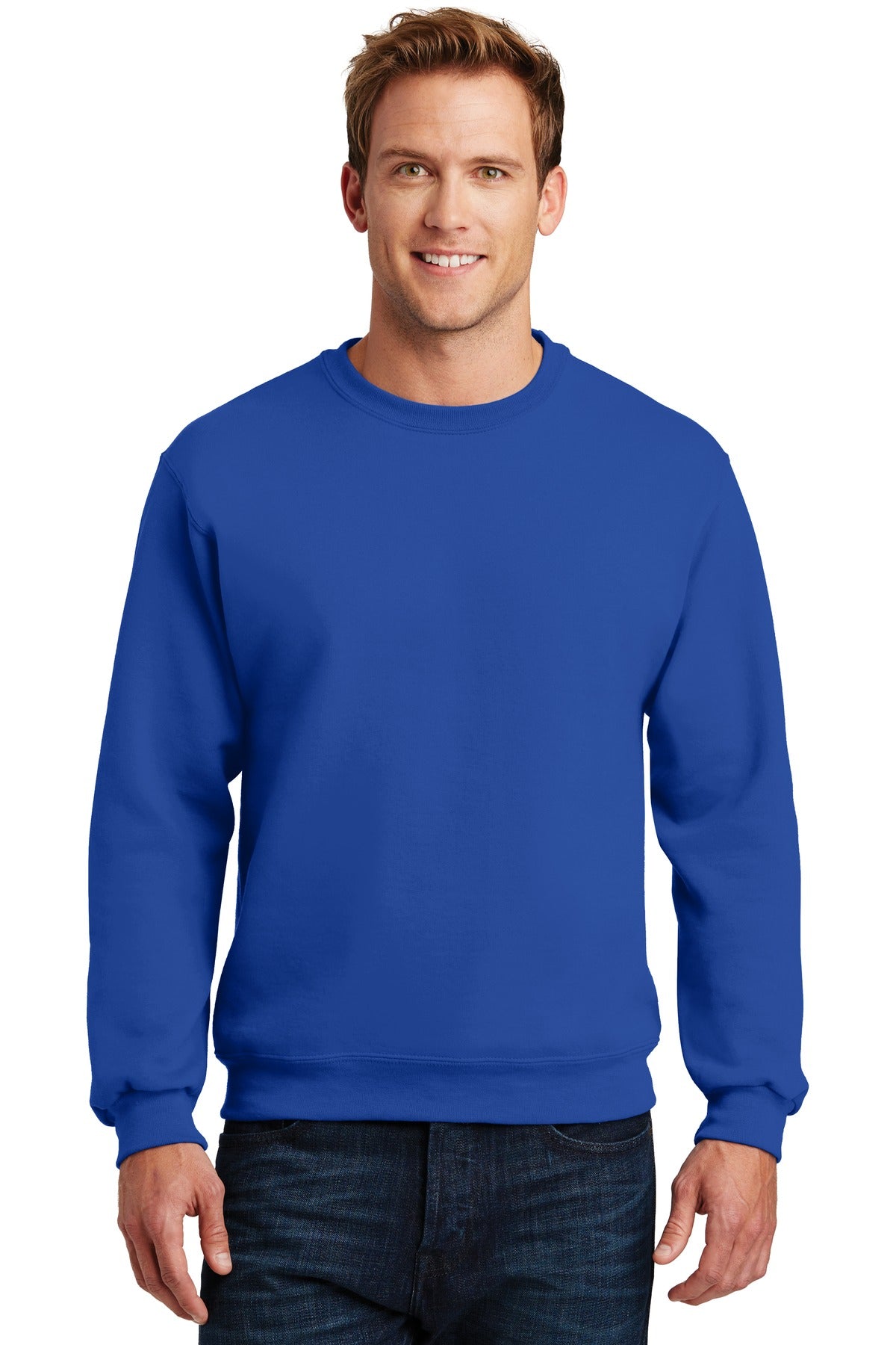 Jerzees Men's SUPER SWEATS NuBlend - Crewneck Sweatshirt Mens Apparel Sweatshirts & Fleece