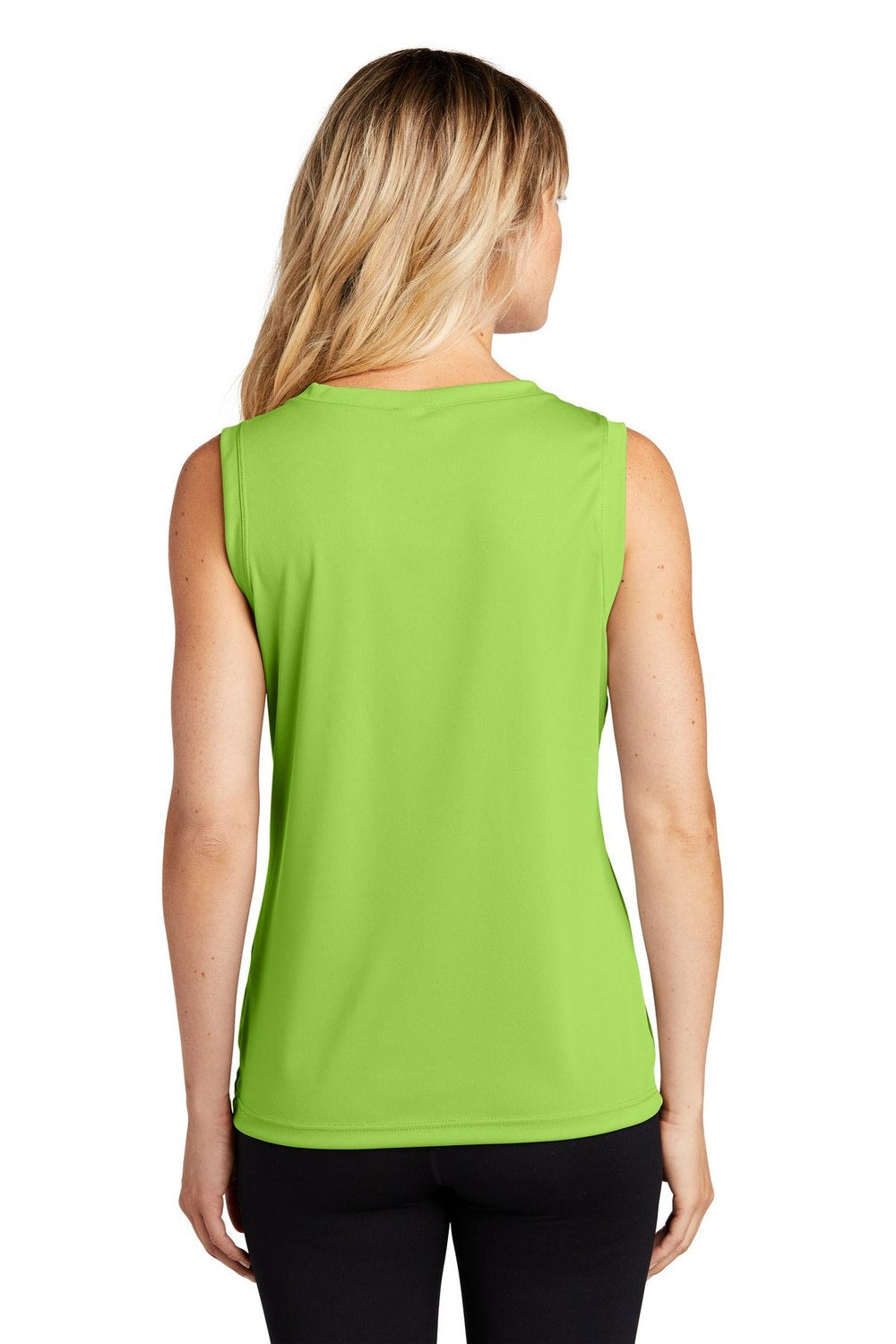 Sport-Tek Women's Sleeveless PosiCharge Competitor V-Neck Tee Womens Apparel Shirts & Tops