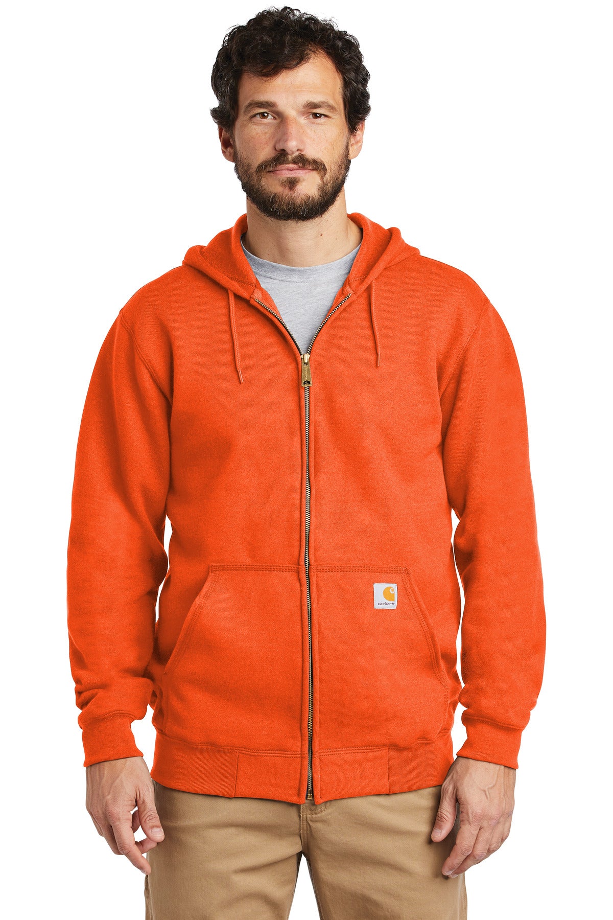 Carhartt Men's Midweight Hooded Zip-Front Sweatshirt