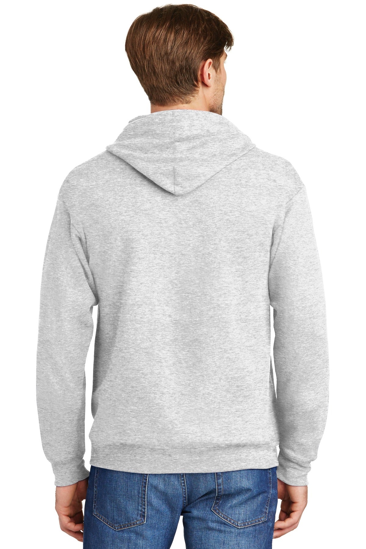 Hanes Men's Ecosmart Full-Zip Hooded Sweatshirt Mens Apparel Sweatshirts & Fleece