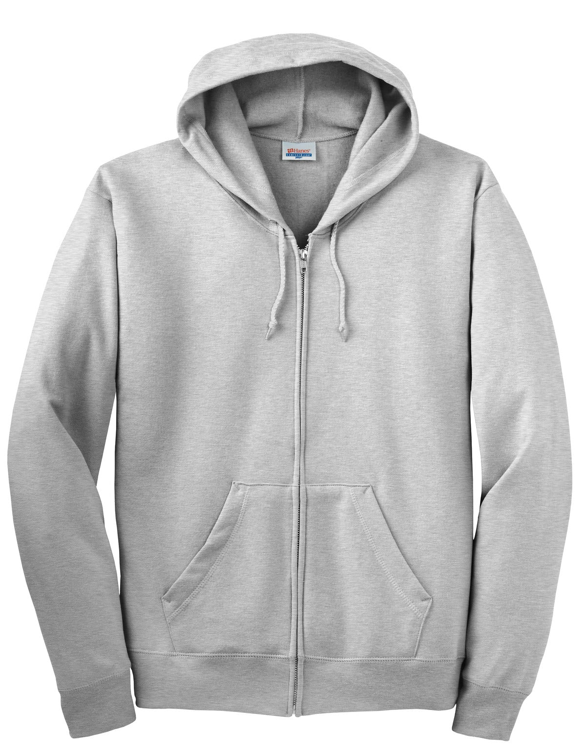 Hanes Men's Ecosmart Full-Zip Hooded Sweatshirt Mens Apparel Sweatshirts & Fleece