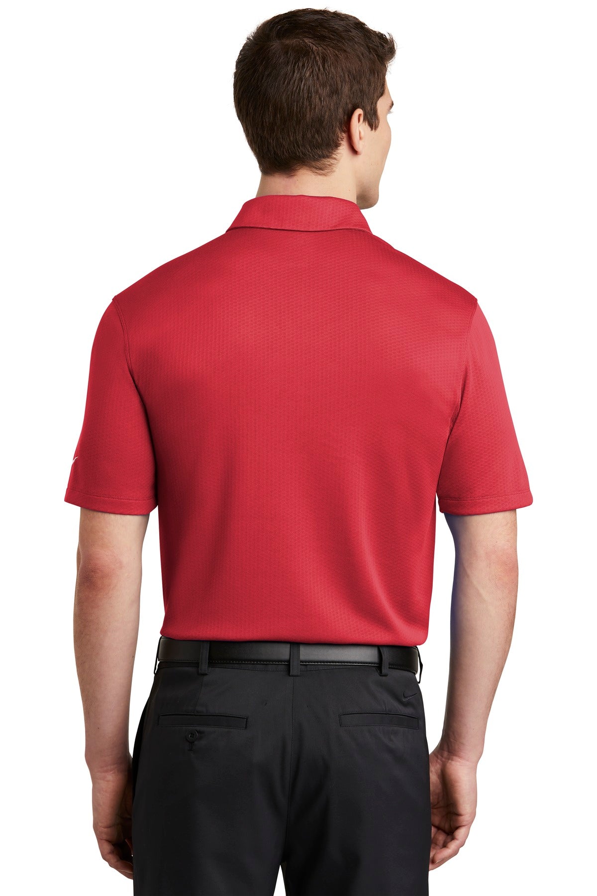 Nike Men's Dri-FIT Hex Textured Polo. NKAH6266 Corporate Apparel Shirts & Tops