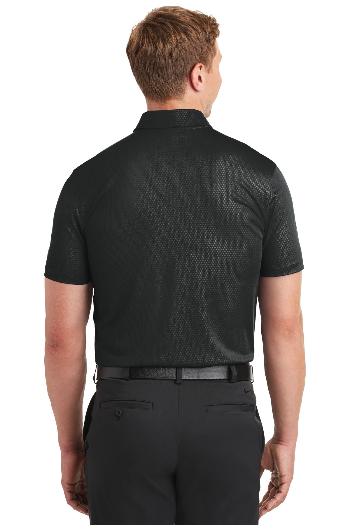Nike Men's Dri-FIT Embossed Tri-Blade Polo. 838964 Corporate Apparel Shirts & Tops