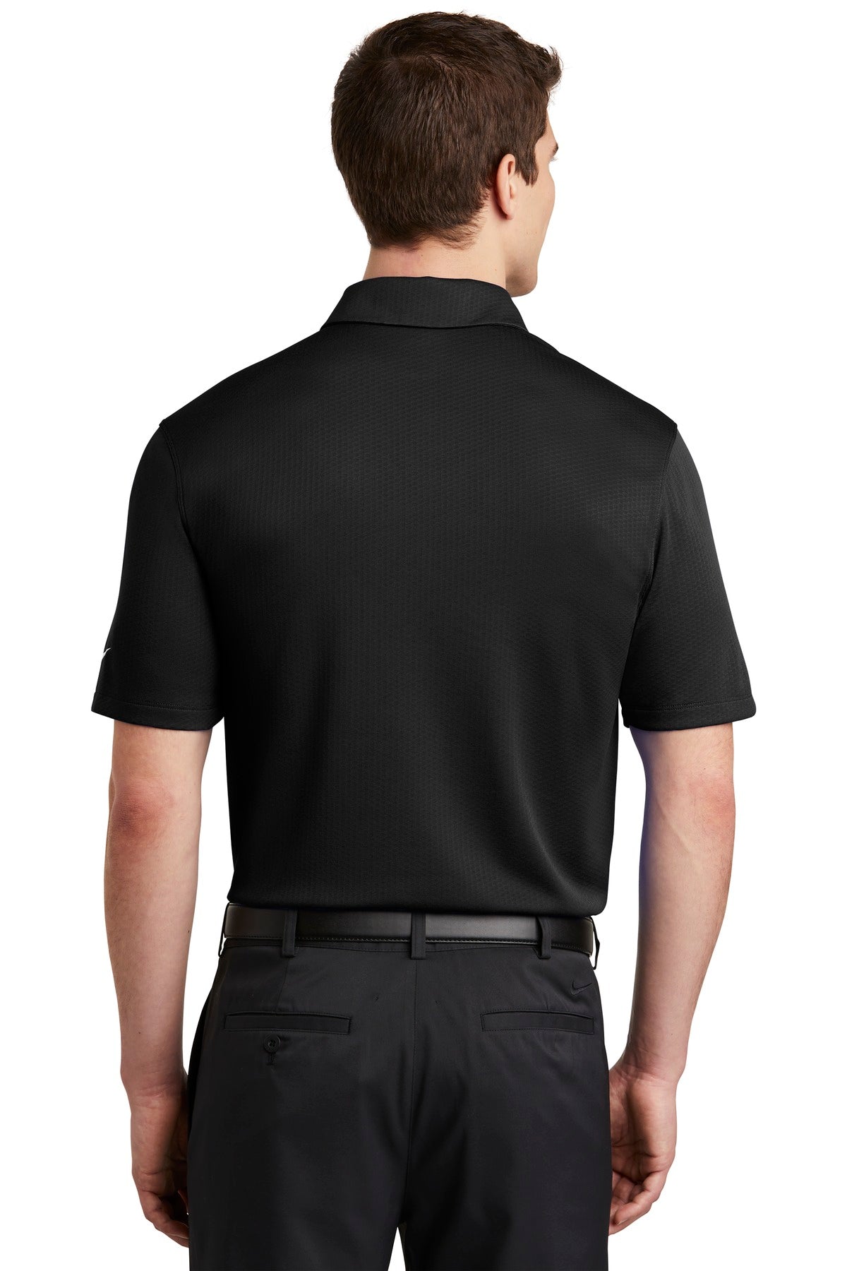 Nike Men's Dri-FIT Hex Textured Polo. NKAH6266 Corporate Apparel Shirts & Tops