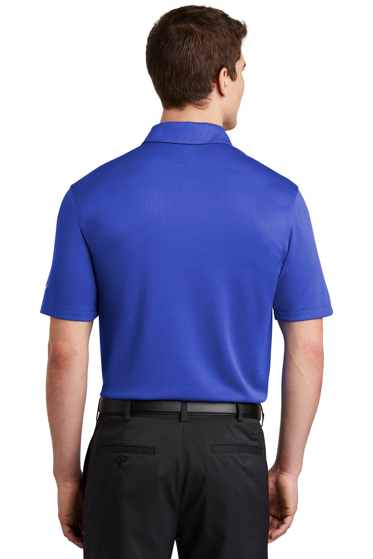 Nike Men's Dri-FIT Hex Textured Polo. NKAH6266 Corporate Apparel Shirts & Tops