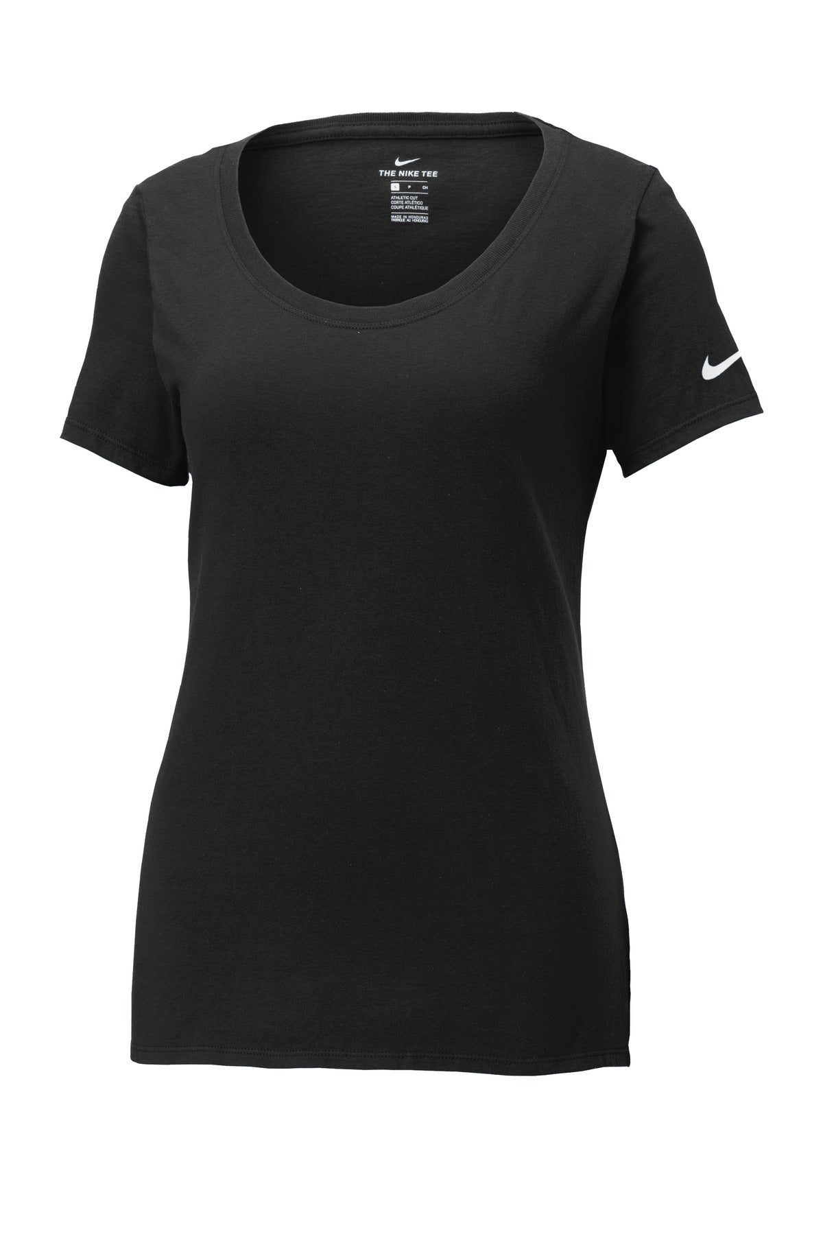 Nike Women's Core Cotton Scoop Neck Tee Shirt. NKBQ5236 Corporate Apparel Shirts & Tops