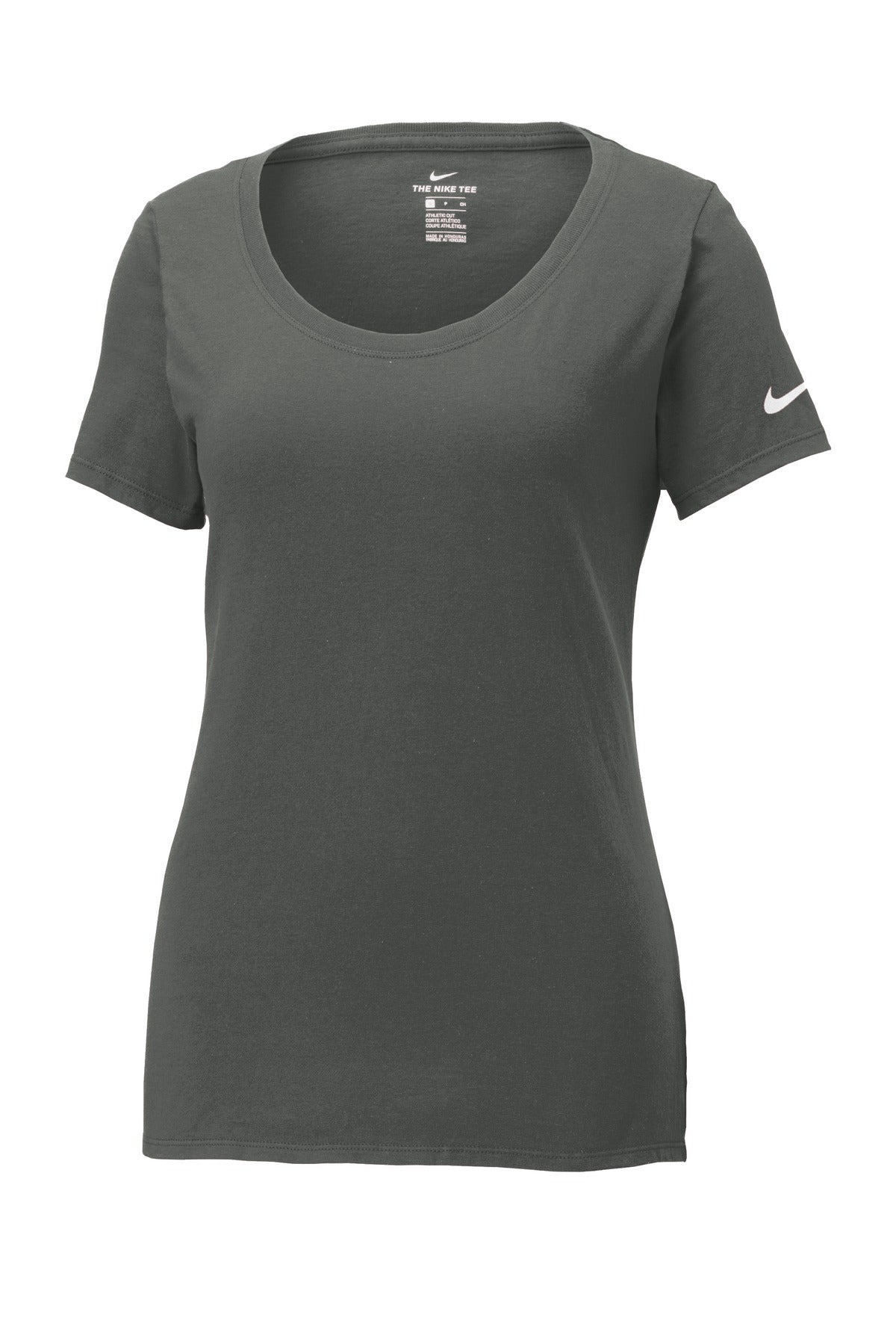 Nike Women's Core Cotton Scoop Neck Tee Shirt. NKBQ5236 Corporate Apparel Shirts & Tops