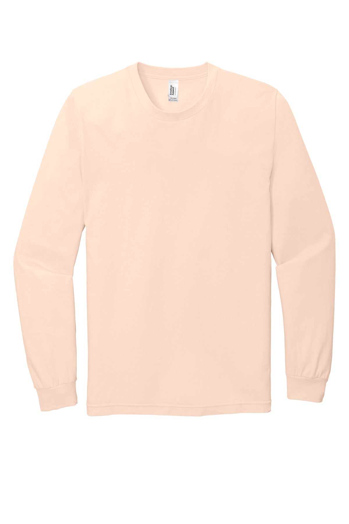 American Apparel Men's Fine Jersey Long Sleeve T-Shirt. 2007W Mens Apparel Shirts & Tops