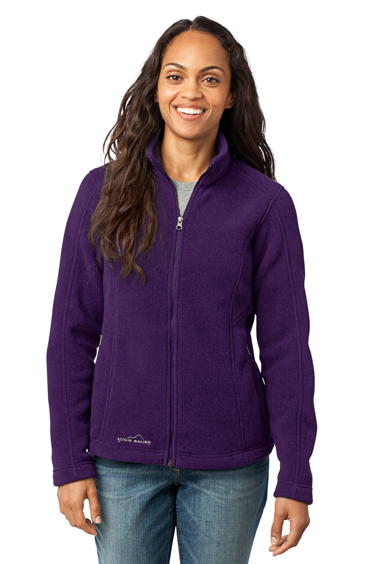Eddie Bauer Women's Full-Zip Fleece Jacket. EB201 Corporate Apparel Jackets & Vests