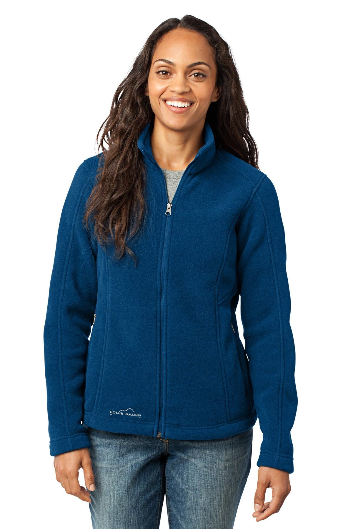 Eddie Bauer Women's Full-Zip Fleece Jacket. EB201 Corporate Apparel Jackets & Vests