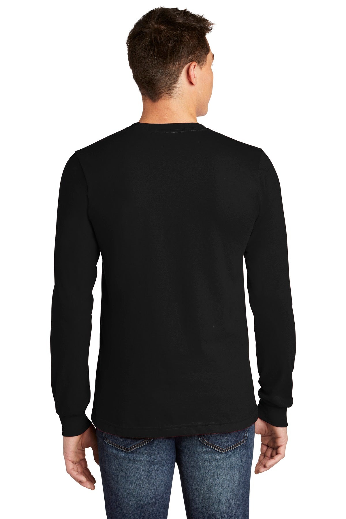 American Apparel Men's Fine Jersey Long Sleeve T-Shirt. 2007W Mens Apparel Shirts & Tops