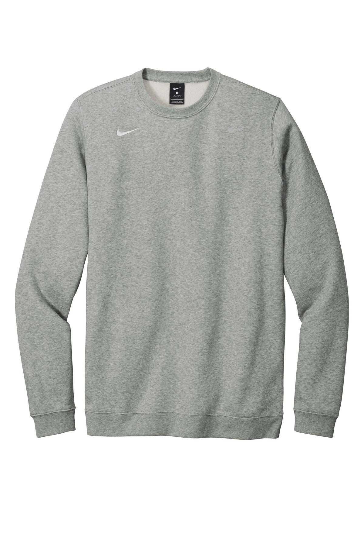 Nike Men's Club Fleece Crew. CJ1614 Corporate Apparel Sweatshirts & Fleece