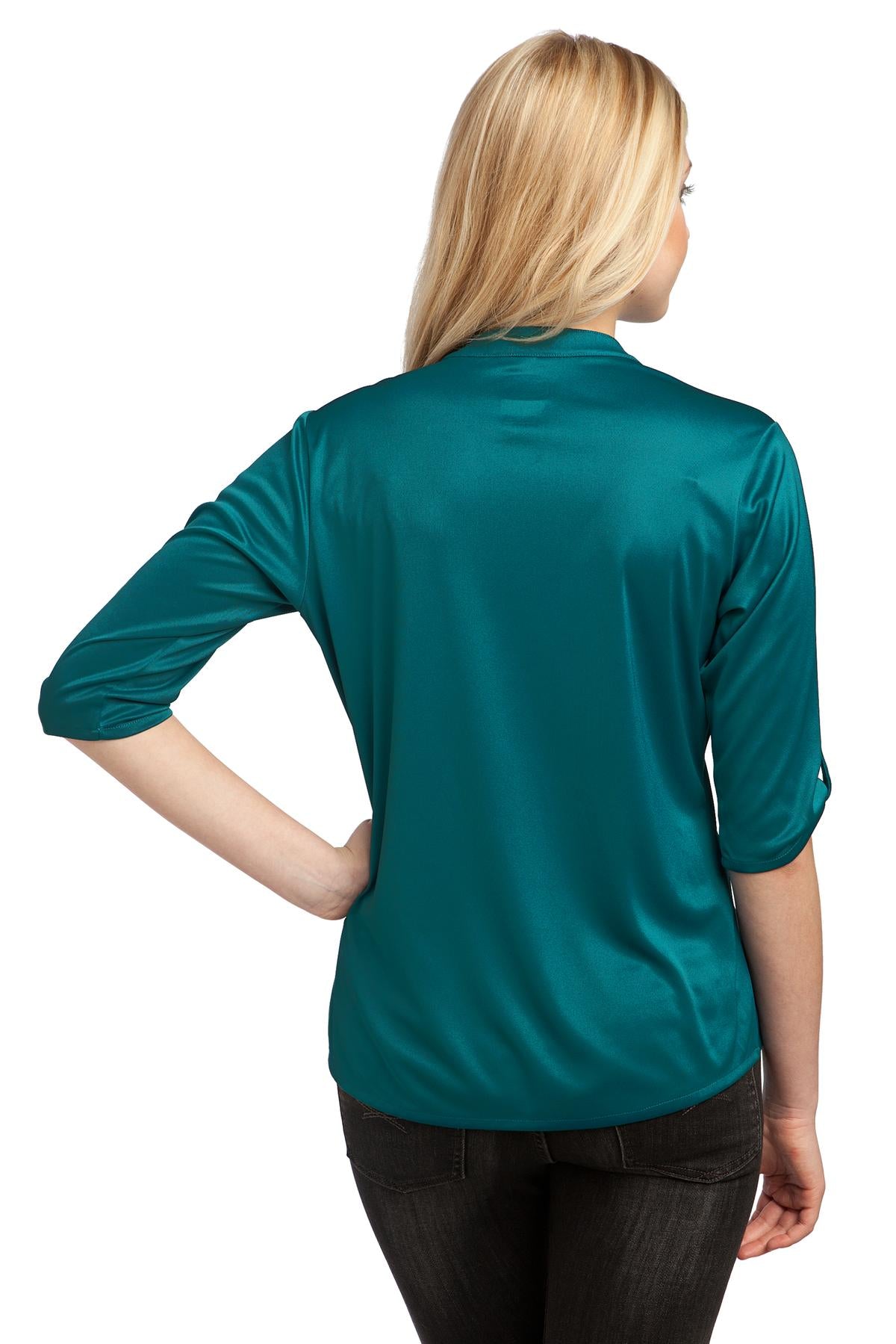 OGIO Women's Crush Henley. LOG111 Corporate Apparel Shirts & Tops